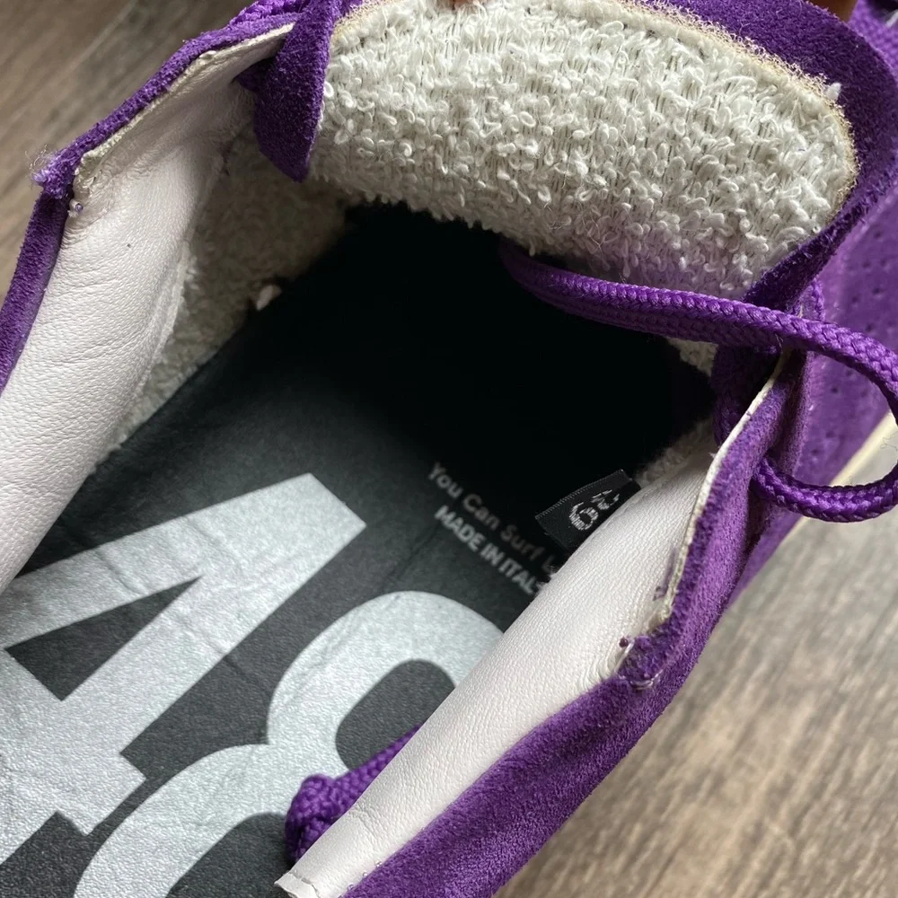 NWOT P448 Women’s Purple Low Top Sneakers Size 8.5 - Picture 9 of 14